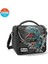 Kids Koyu Gri Siyah Dinozor Desenli Thermo Beslenme Çantası 11837 1