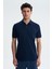 Erkek Likralı Pike Regular Fit Polo Yaka Tişört Y27374307801 1