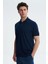 Erkek Likralı Pike Regular Fit Polo Yaka Tişört Y27374307801 3