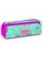 Kids Üç Bölmeli Kalem Kutusu Su Yeşili Neon Pembe Flamingo Desenli 22315 1
