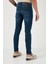 Pamuklu Normal Bel Slim Fit Dar Paça Jeans Erkek Kot Pantolon 1122J107NAPOLI 2