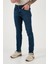 Pamuklu Yüksek Bel Slim Fit Dar Paça Jeans Erkek Kot Pantolon 3300J107TOKYO 3