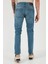 Pamuklu Normal Bel Regular Fit Boru Paça Jeans Erkek Kot Pantolon 2210J107PARMA 2