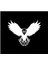 Kartal Kanatları Açık Kartal Sticker 1
