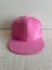Düz Renk Basic Arkasından Ayarlanabilir Unisex Pembe Renk Hip Hop Şapka 2