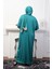 Başörtülü Tesettür Kadın Namaz Elbisesi 5