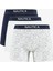 Nautıca Erkek Beyaz Desenli 3'lü Boxer X45001T.1BW 1