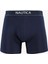 Nautıca Erkek Beyaz Desenli 3'lü Boxer X45001T.1BW 2