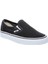 UA Classic Slip-On VN000EYEBLK1 Unisex Siyah Günlük Sneaker Ayakkabı 3