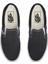 UA Classic Slip-On VN000EYEBLK1 Unisex Siyah Günlük Sneaker Ayakkabı 4