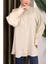 Bej Kol Detaylı Tunik 3