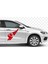 Kanatlı Türk Bayrağı Sticker 00002 4