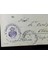 1898 Almanya Würrtemberg Krallığı Postakartı Antiye Resmi Pul 5 Pfennig Amtlicher Verkehr ve Damgalı Königreich Württemberg 2