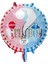 Cinsiyet Partisi 18 Inç 45 cm Yuvarlak Boy Girl Folyo Balon 1