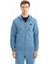 Erkek Basic Büyük Beden 3 İplik Şardonlu Tam Fermuar Cepli Kapüşonlu Sweatshirt K26324801101 3