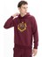 Erkek Baskılı 3 İplik Regular Fit Cepsiz Kapşonlu Sweatshirt K26254625801 3