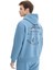 Şardonlu 3 İplik Erkek Relax Fit Kanguru Cepli Kapşonlu Sweatshirt K26254625701 4