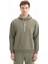 Erkek Relax Fit Kapüşonlu Cepsiz Sweatshirt K26254625201 1