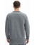 Erkek Baskılı 3 İplik Şardonlu Regular Fit Bisiklet Yaka Sweatshirt K26124600801 5