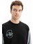 Erkek Relax Fit Bisiklet Yaka Sweatshirt K26124600701 2