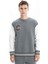 Erkek Relax Fit Bisiklet Yaka Sweatshirt K26124600701 1