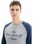 Erkek Regular Fit Baskı Yazılı Bisiklet Yaka Sweatshirt K26124600301 2