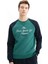 Erkek Regular Fit Baskı Yazılı Bisiklet Yaka Sweatshirt K26124600301 4