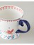 English Home Carnaval Birds New Bone China Kupa Mavi 3