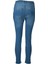 Slim Fit Dar Paça Normal Bel Lacivert Kadın Pantolon 24Y250 5