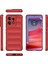 Motorola Edge 50 Pro Için Kaymaz Yumuşak Silikon Telefon Kılıfı - Kırmızı (Yurt Dışından) 3