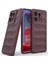 Motorola Edge 50 Pro Için Kaymaz Yumuşak Silikon Telefon Kılıfı - Koyu Kırmızı (Yurt Dışından) 1