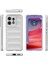 Motorola Edge 50 Pro Için Kaymaz Yumuşak Silikon Telefon Kılıfı - Beyaz (Yurt Dışından) 2