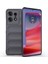 Motorola Edge 50 Pro Için Kaymaz Yumuşak Silikon Telefon Kılıfı - Koyu Gri (Yurt Dışından) 1