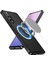 Sony Xperia 10 Iv Için Metal Pc Arka Lens Koruma Manyetik Kablosuz Şarj Cihazı Telefon Kılıfı Siyah (Yurt Dışından) 1