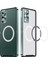 Samsung Galaxy S20 Fe 5g Için Metal Pc Arka Lens Koruma Manyetik Kablosuz Şarj Cihazı Telefon Kılıfı Yeşil (Yurt Dışından) 2