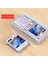 Samsung Galaxy Z Flip 5 Için Sert Pc Şeffaf Yıldız Telefon Kılıfı Menteşe Korumalı Gümüş (Yurt Dışından) 5