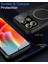 Xiaomi Redmi Note 13 Pro 5g Için Çift Katmanlı Manyetik Halka Lens Standı Telefon Kılıfı - Mavi (Yurt Dışından) 5