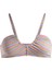 Wavy Stripe Fashion Bralette Kadın Bikini Üstü 2