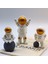 Astronot 3'lü Set Biblo Dekorasyon-El Yapımı-Masa Boy 2