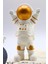 Astronot 3'lü Set Biblo Dekorasyon-El Yapımı-Masa Boy 4