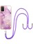 Samsung Galaxy A03S Mermer Anti-Scratch Yumuşak Crossbody Kordon Için Kılıf (Yurt Dışından) 4
