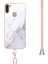Samsung Galaxy A11 Mermer Tampon Anti-Scratch Yumuşak Crossbody (Yurt Dışından) 2