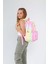 Rainbow Sırt Çantası Line Pink K1752 3