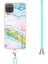 Samsung Galaxy A12 5g Mermer Crossbody Kordon Askısı Tampon Yumuşak (Yurt Dışından) 1