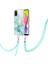 Samsung Galaxy A03S Mermer Anti-Scratch Yumuşak Crossbody Kordon Için Kılıf (Yurt Dışından) 1