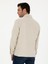 Erkek Bej Slim Fit Keten Karışımlı Ceket Gömlek 50288993-VR011 5