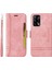 Oppo A74 4g Kart Yuvaları Için Kılıf Cüzdan Kapak Çevirin Tpu Deri Manyetik (Yurt Dışından) 1