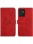 Infinix Not 12 G96 Için Kılıf Bilek Kayışı ile Pu Deri Kapak Çevirin ve (Yurt Dışından) 1