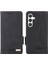 Samsung Galaxy S24/S24 Artı Kart Tutucu Kickstand Deri ile (Yurt Dışından) 1