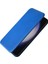 Samsung Galaxy S24 Kart Ekleme Deri Folio Flip Case Fiber Için Kılıf (Yurt Dışından) 5